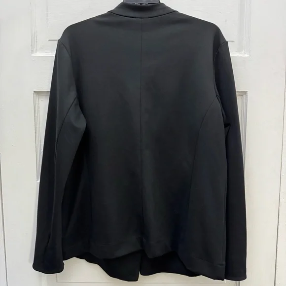 Workwear Blazer Jacket Duluth Trading Co Women’s Size 14 Black - Picture 5 of 9